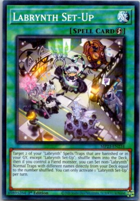 Yu-Gi-Oh Yugioh Labrynth Set-Up MP23-EN234 Mega Tin 2023 Dueling Heroes