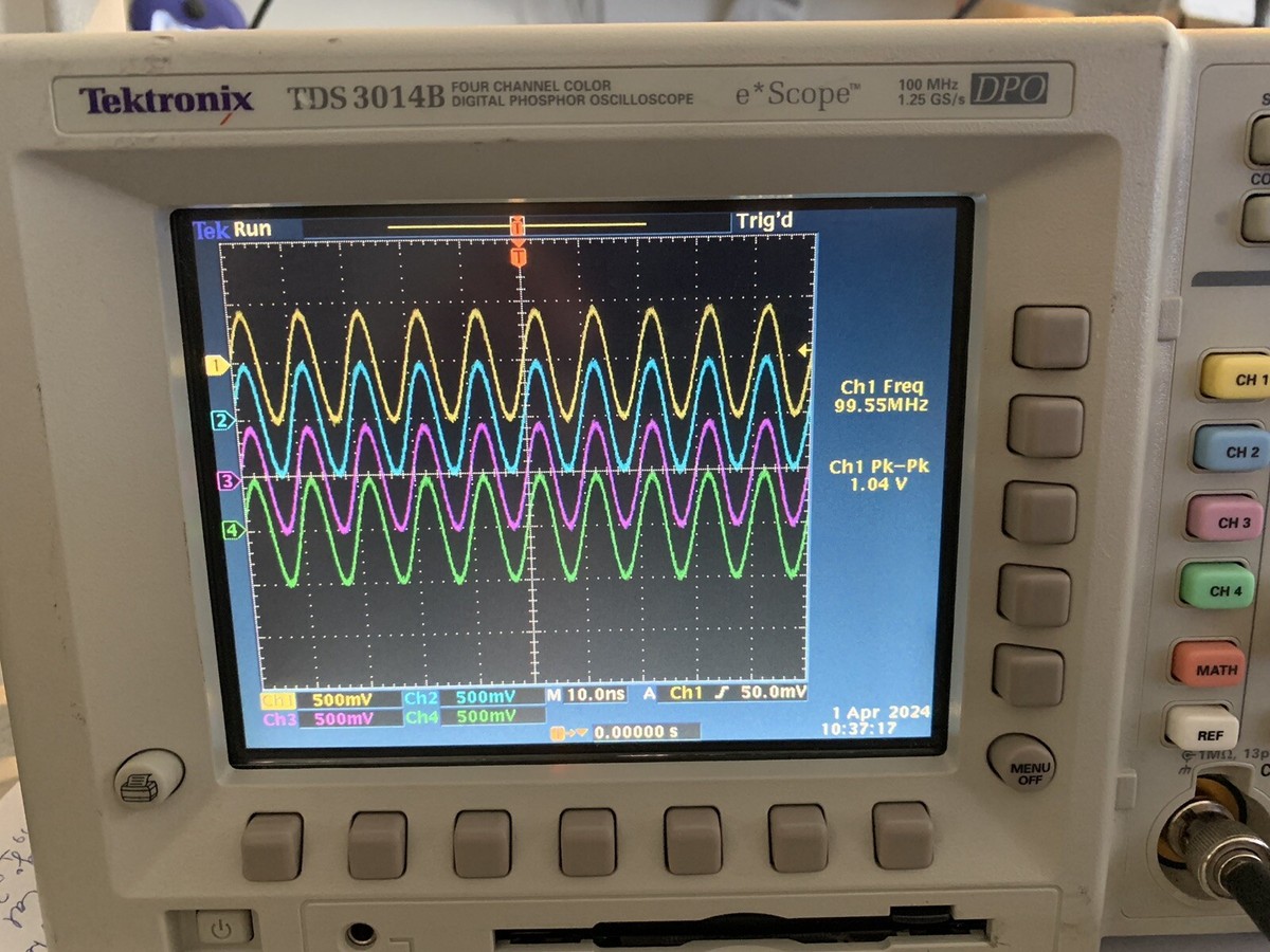Tektronix TDS3014B, 5 GSa/s Digital Oscilloscope for sale Tektronix TDS3014B, 5 GSa/s Digital Oscilloscope for sale