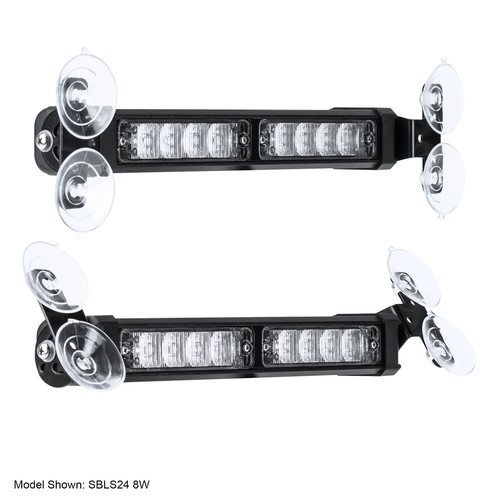 SolarBlast 29" 24W White Flashing LED Traffic Advisor Light Bar for Tow Truck - Picture 4 of 9