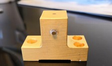 Mounted Nd:YAG rod, 0.3% Nd, 2.5 mm dia