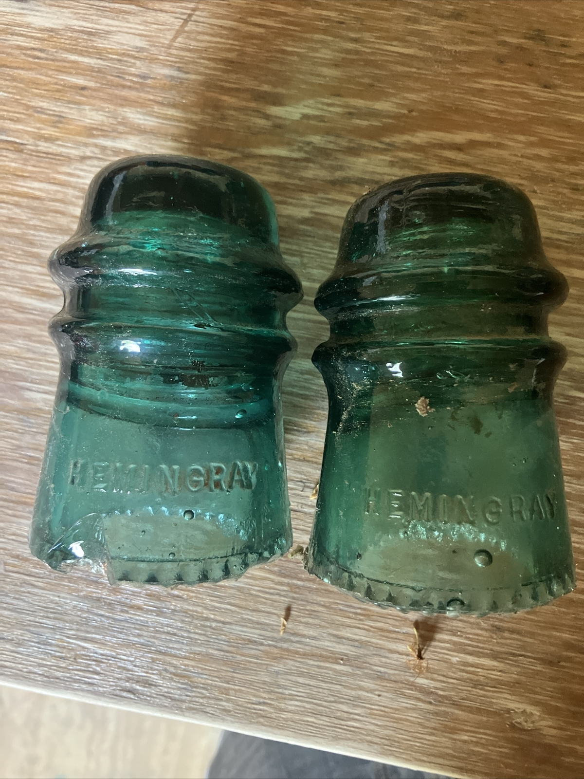 WYOMING AUTHENTIC Hemingray Glass Insulators | eBay