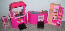 Vintage Fashion Doll Kitchen Playset by Arco Industries 1985