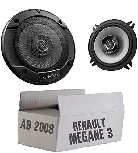 Kenwood Lautsprecher FüR Renault Clio 1 Heck 13Cm 2-Wege Koax Auto KFZ Einbauset-image