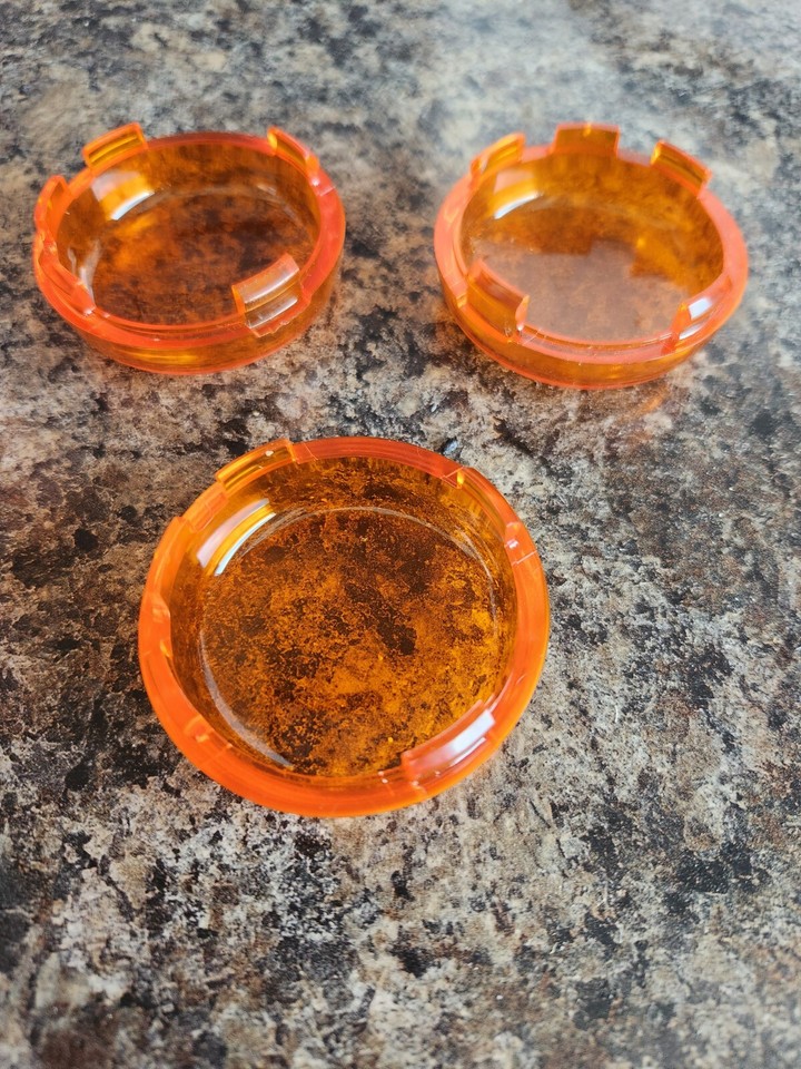 Harley OEM Touring Softail Dyna Turn Signal Lens Light Cover Guard