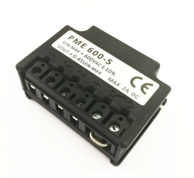 1PC  600VAC±10% Out=0.45Uin-max 2A PME 600-S brake power supply rectifier module