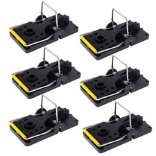 6x Large Professional Heavy Duty Rat Snap Traps for Outdoors / Indoors Rodent UK
