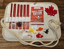 Kollage ::Square® Maple Syrup Edition DP Needles Set:: Sizes 0-3 US, 7"/18 cm