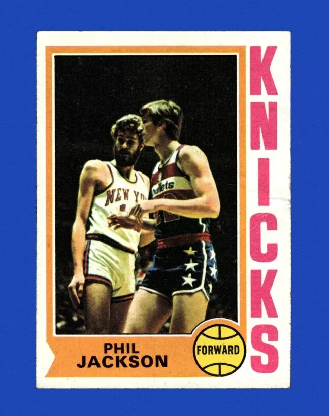 Phil Jackson trading card