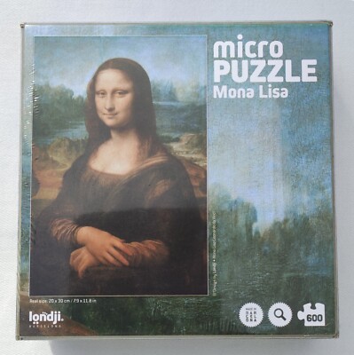 Leonardo Da Vinci   Mona Lisa   Londji Micro Puzzle 600