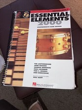 Essential Elements 2000 Comprehensive Band Method PERCUSSION Book 2 w/ CD