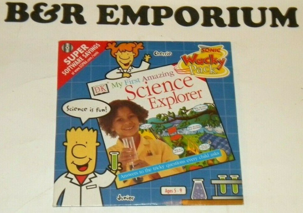 Sonic: My First Amazing Science Explorer + USA Explorer - (1999