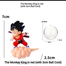 Floating Aquarium Decorations Dragon Ball Goku Fish Tank The Monkey King Red