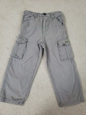 Wild Safari Boys 100%cotton Adjustable Waist Pants Size 4 