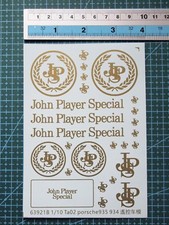 Decalcomanie 1/10 john player special (oro) per kit modellini (63921B)