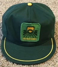 Vintage PICKERING Patch Front Trucker Farmer Hat, Nomad