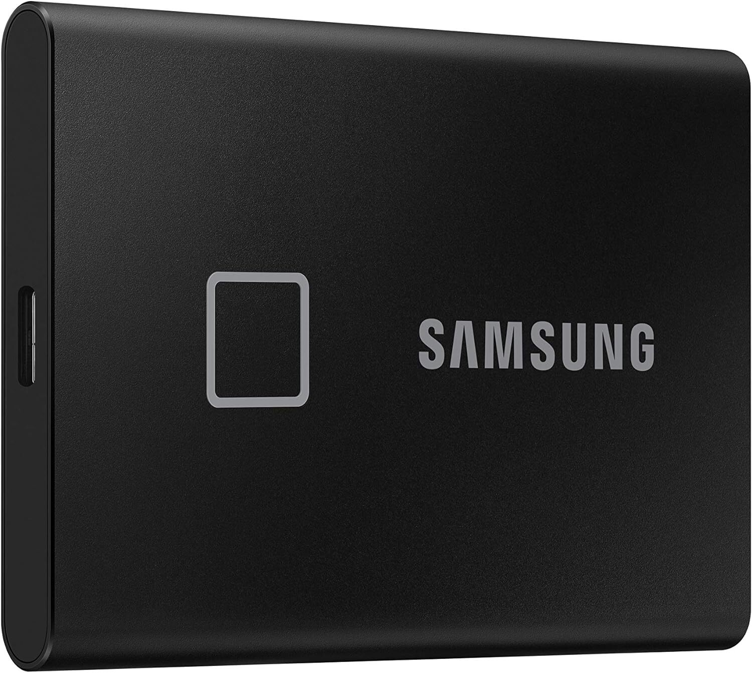 Samsung T7 Touch Portable SSD - 500 GB - USB 3.2 Gen.2 External 500 GB, Nero