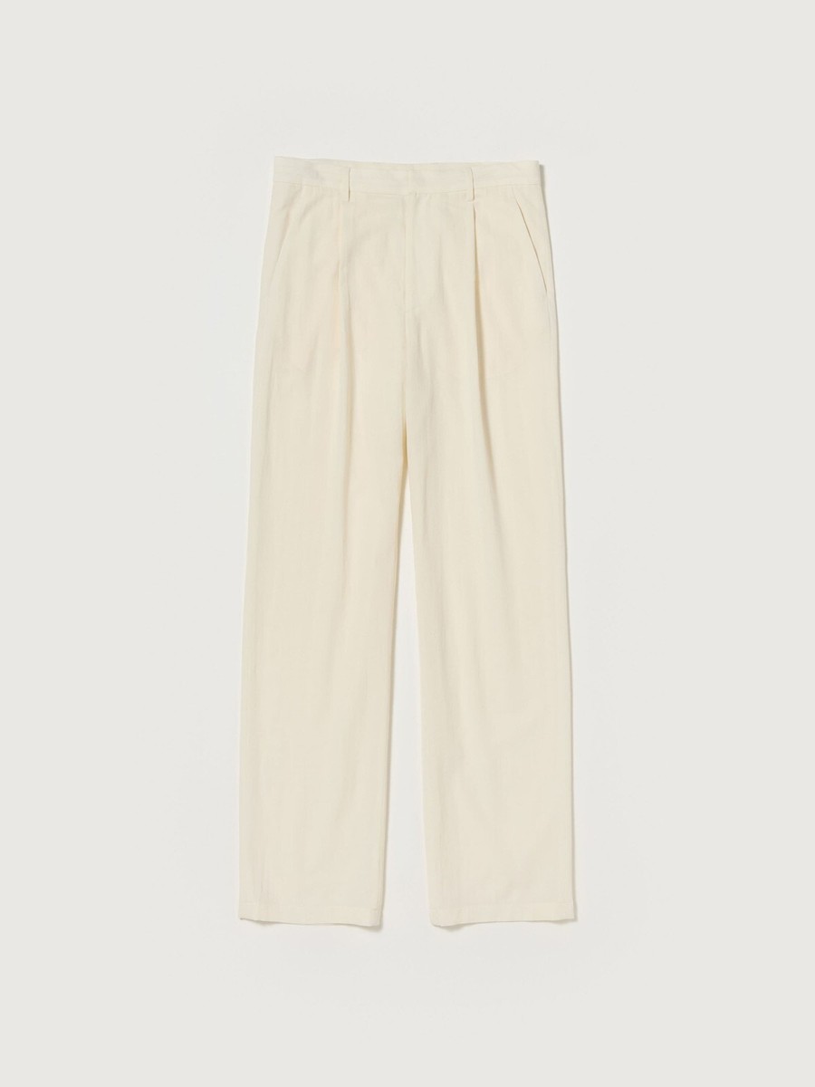 パンツ AURALEE LIGHT COTTON WOOL VIYELLA SLACKS s-l1200.jpg
