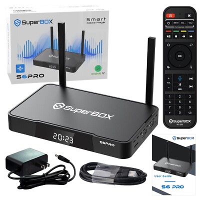 SuperBox S6 PRO 2025 Newest Version, BEST TV Box 