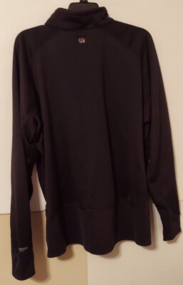 BLACKHAWK Warrior Wear 1/2 zip Tactical Shirt Fleece lined Mens Sz