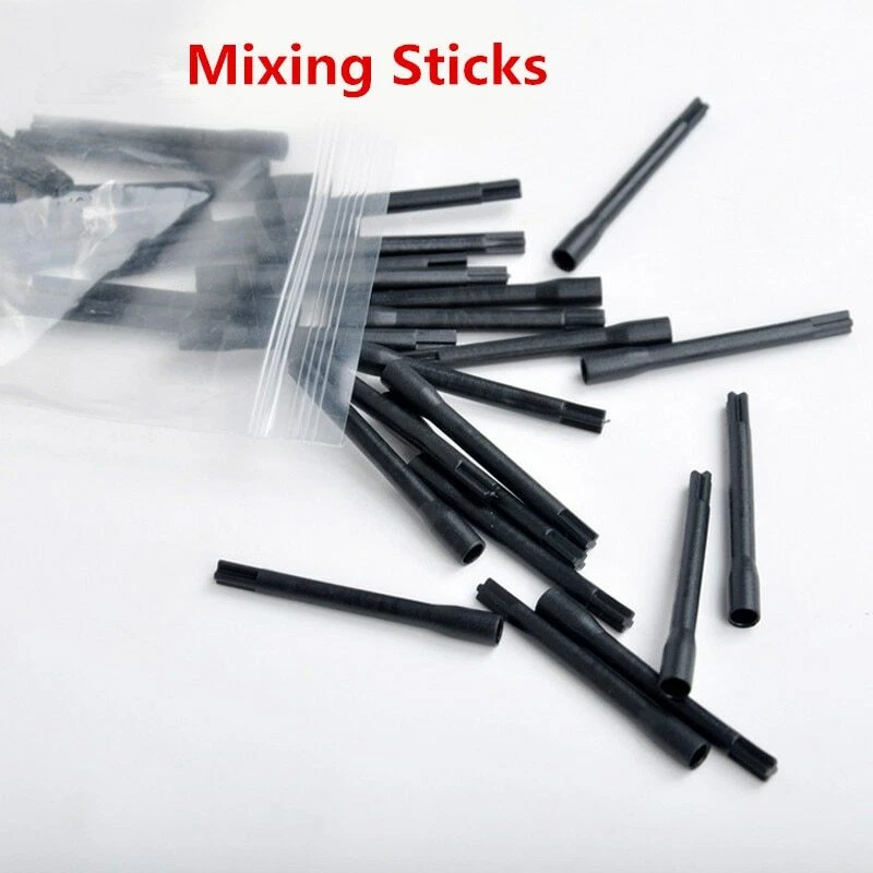 100Pcs Tattoo Ink Pigment Mixer Machine Color Mixing Agitator Sticks Tool - product detail image 1