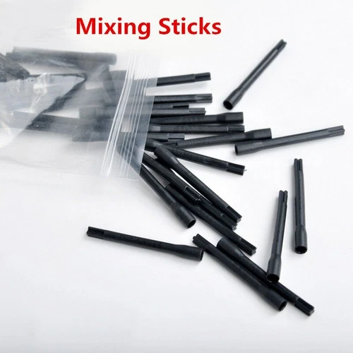 100Pcs Tattoo Ink Pigment Mixer Machine Color Mixing Agitator Sticks Tool - product listing photo