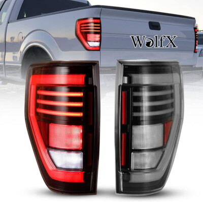 For 2009-2014 Ford F150 F-150 Raptor Style Grille w/Emblem Hole & LED