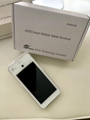 PAX-A920 Smart Mobile Tablet POS Terminal Wi-Fi 4G LTE Working | eBay