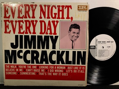 JIMMY McCRACKLIN Every Night Every Day LP IMPERIAL MONO PROMO DG 1965 Soul Blues