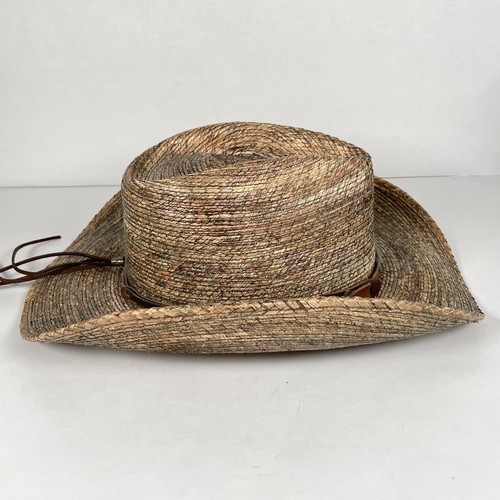 Stetson Rodeo Dr. Collection Western Cowboy Hut Herren Größe XL braun Stroh - Bild 5 von 8