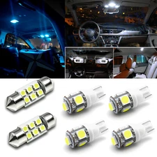 6x White Full LED Interior Light Bulbs Package Kit For Toyota Prius 2010-2018