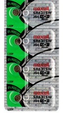 4 x Maxell 364 Watch Batteries, SR621SW or 363 Battery  Shipped from Canada