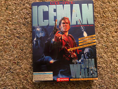 Code-Name Iceman Big Box Computer Game