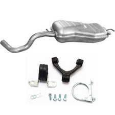 Endschalldämpfer  Auspuff + KIT fur VW New Beetle 1.8  2.0 Fliessheck Cabriolet