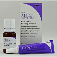 Dentsply AH26 Silver Free Root Canal Sealing Material 8g Powder + 10g Resin