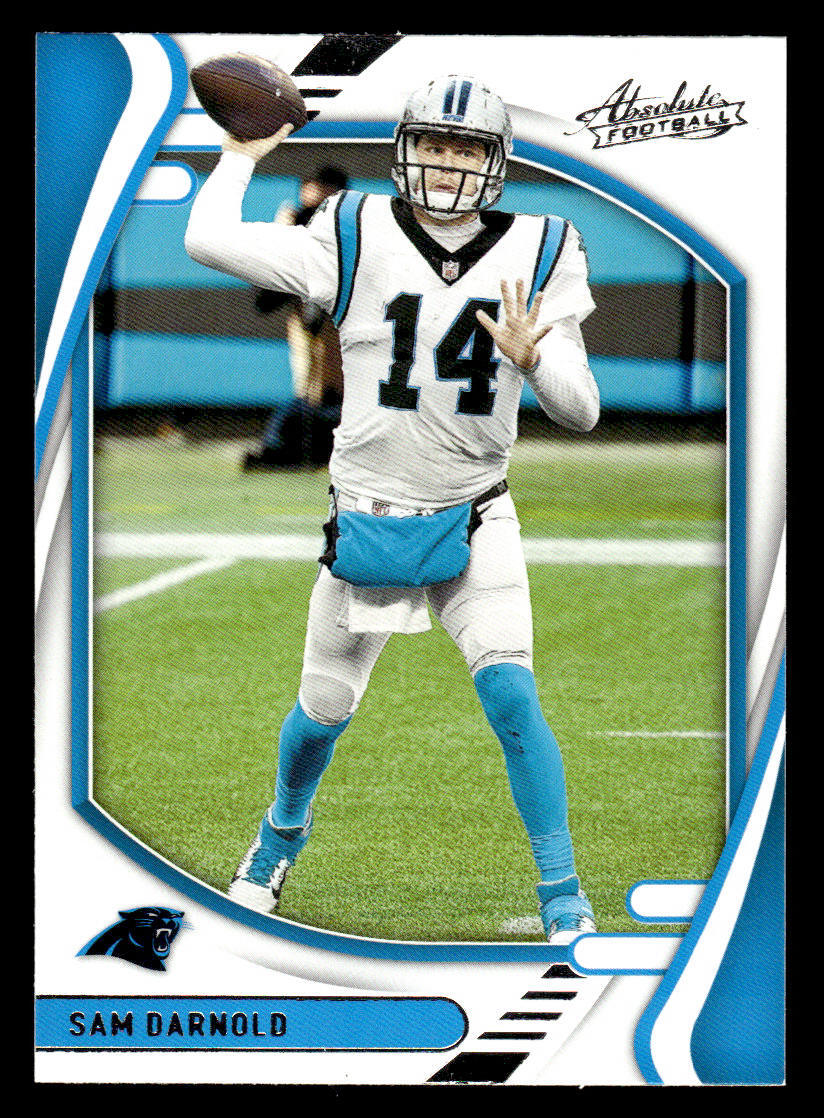 2021 Panini Absolute #89 Sam Darnold Retail Card Carolina Panthers