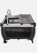 Monbebe Willow Rocking Play Yard with Full Size Bassinet, Stardust, Unisex
