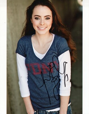 Freya Tingley glamour shot autographed photo signed 8x10 #1 | eBay