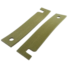 CMP WE03X37320 2 Pack of Dryer Drum Bearing Teflon Slide Glides for GE