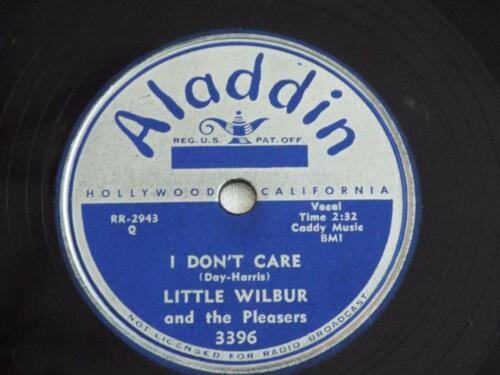78 LITTLE WILBUR & The Pleasures Aladdin 3396 I Don't Care/Plaything R&B VG+ - Afbeelding 1 van 4