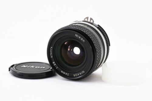 Nikon Ai Nikkor 24mm f/2.8 Wide Angle MF Lens [Exc #2123654 From JAPAN - Afbeelding 1 van 12