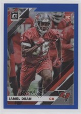 2019 Panini Donruss Optic Rookies Blue Prizm 124/150 Jamel Dean #135 1mc9