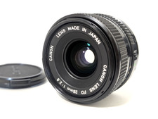 [Exc+++++] Canon New FD 28mm F2.8 NFD MF Lens for F-1 AE-1 A-1 Wide From JAPAN