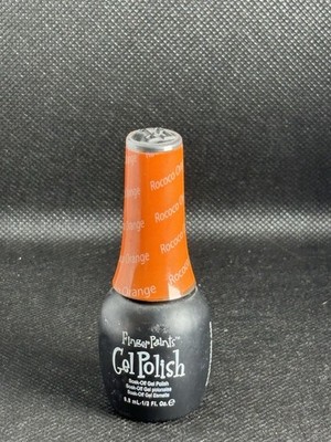 FingerPaints Soak-Off Gel Nail Polish 0.3oz New Display - Rococo Orange