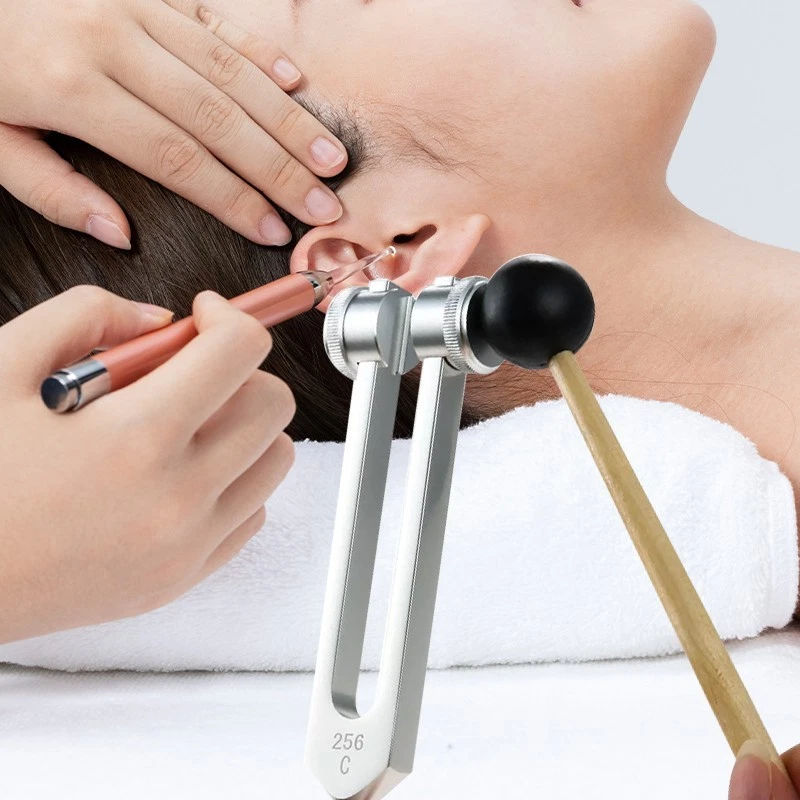 Aluminium Stimmgabel 128Hz 256Hz 512Hz Set für Musik und Therapie - Bild 4 von 4