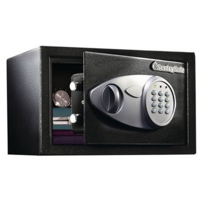 SentrySafe X055ML Digitaler Tresor mit Schlüssel und Elektronikschloss schwarz