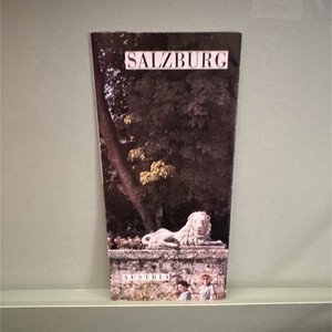Salzburg Austria Travel Souvenir Memorabilia Travel Brochure