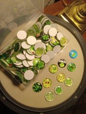 St Patrick's Days Shamrocks Beads