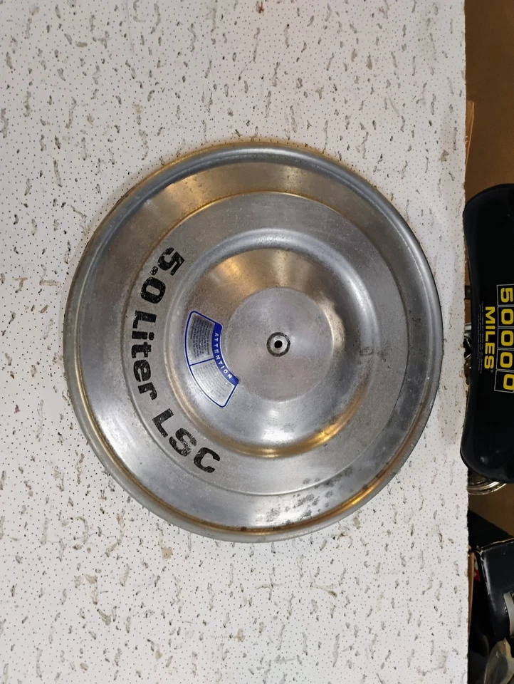 Lincoln Mark VII 1985 OEM tapa de filtro de aire admisión 5,0 L LSC Foto 4 de 4