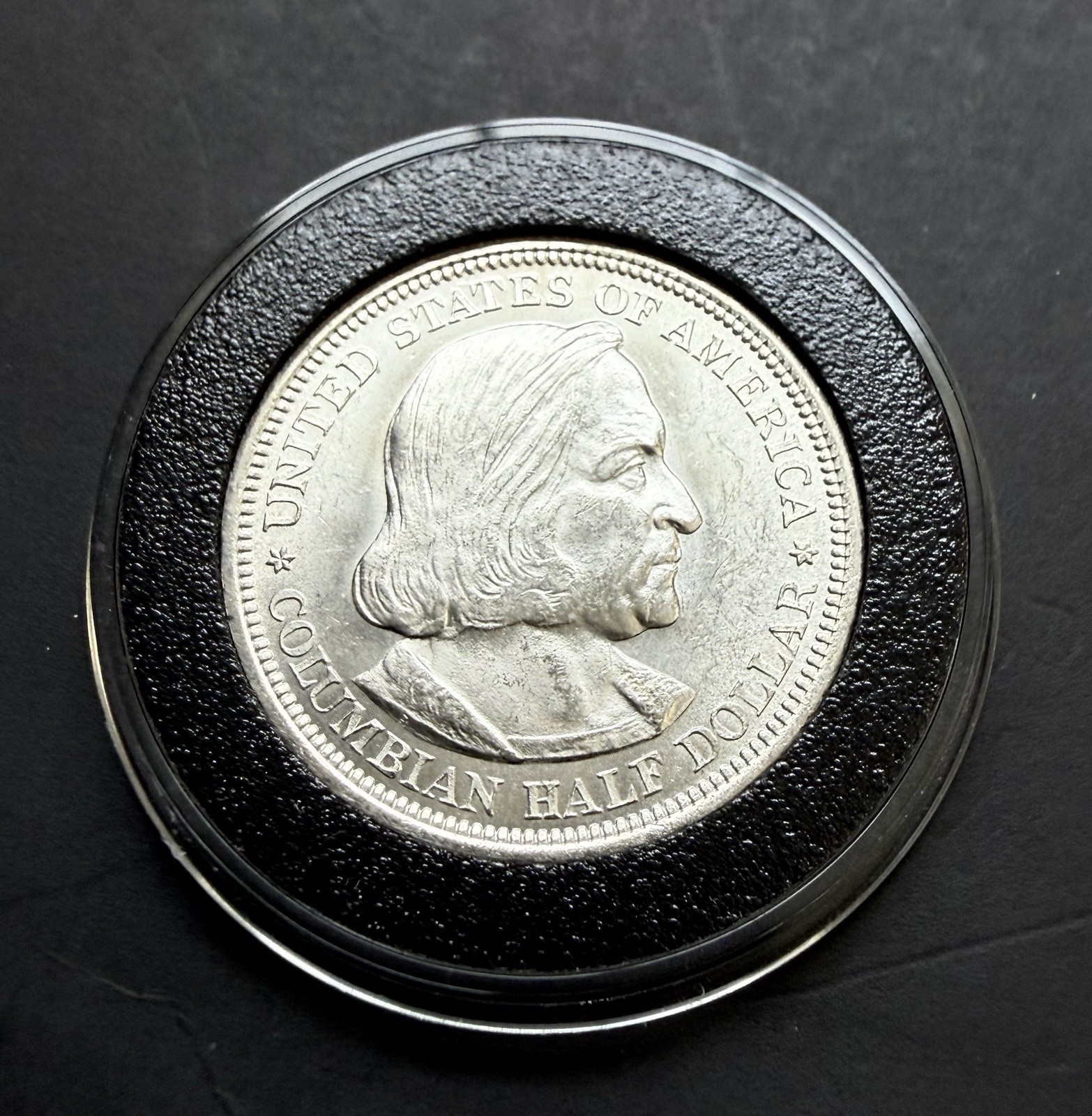 1892 COLUMBIAN EXPO COMMEMORATIVE HALF - ORIGINAL & LUSTROUS BU