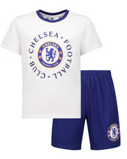 Boys Girls size 12 CHELSEA FC CFC soccer summer pyjamas pjs EPL NEW